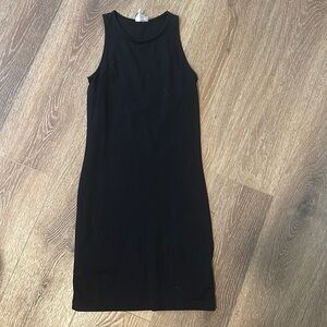 H&M black mini dress size XS